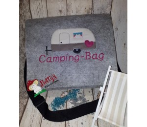 Stickserie - Camping incl. Anhänger & ITH Tasche & Wimpel